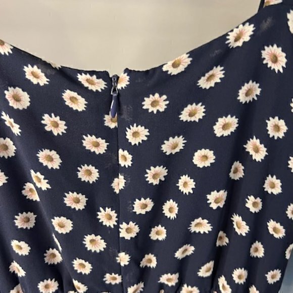 SALE!! 2 for $15 Lucca Couture Womens Size Small Navy Floral Sundress Mini‎ - Picture 12 of 12